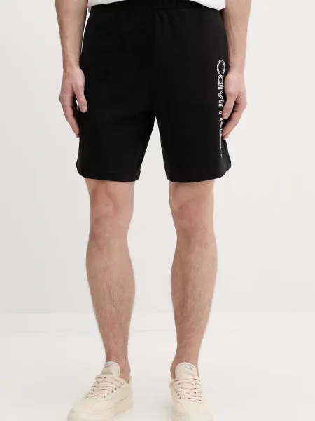 Calvin Klein pantaloni scurți de trening pentru bărbați din negru