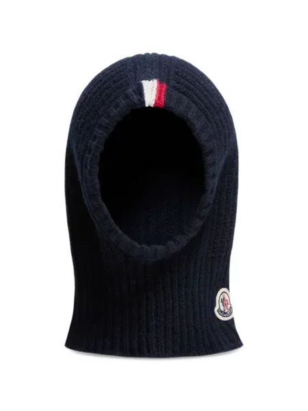 Czapka dziecięca Moncler Enfant niebieska