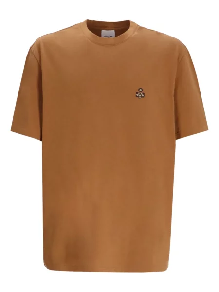 Tricou Marant cu broderie maro