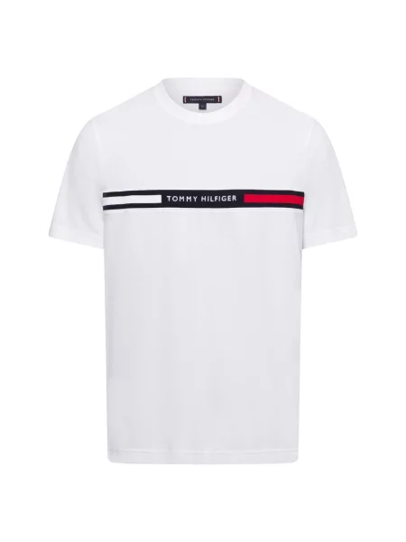 Tommy Hilfiger t-shirt z aplikacją biały
