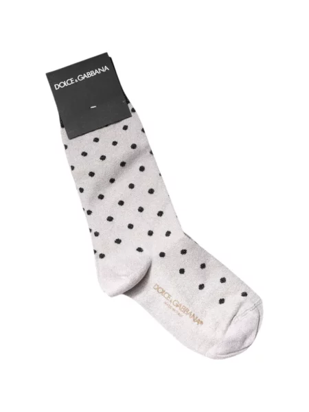 Șosete Dolce & Gabbana stretch gri