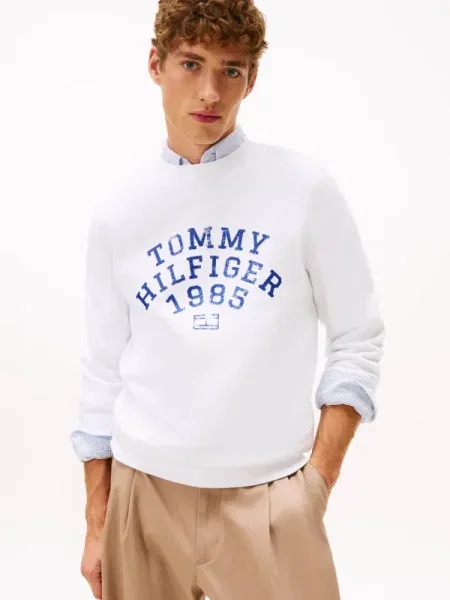 Tommy Hilfiger Hanorac alb