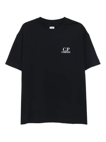 Tricou C.p. Company cu imagine albastru