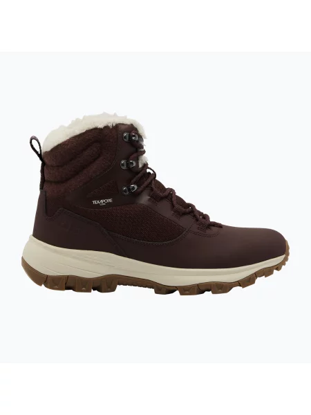 Buty trekkingowe Jack Wolfskin Everquest Texapore High dark mahogany czerwone