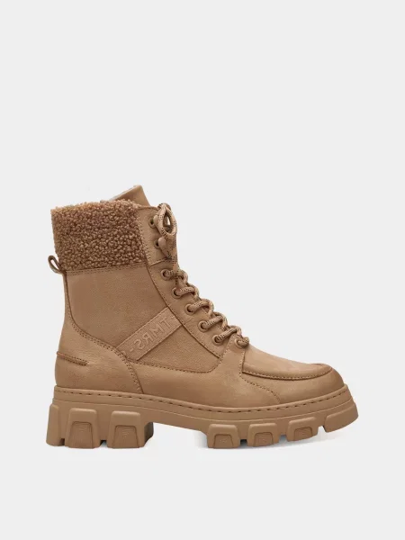 Tamaris Чоботи Текстиль бежевий