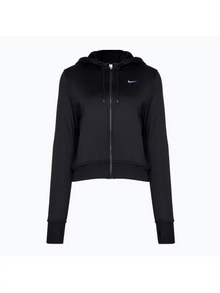 Mikina Nike Therma-FIT One black/white bílá