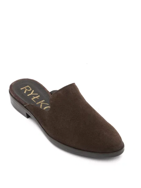Замшевые мюли Rylko коричневые