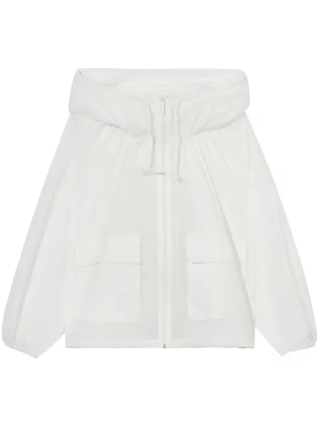 Kurtka B+ab z kapturem biała