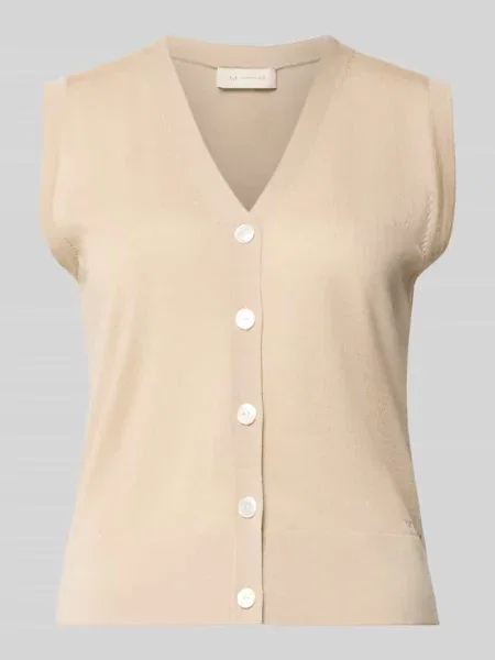 Kamizelka o kroju regular fit z czystej wełny model LALBATA' Mm By Max Mara