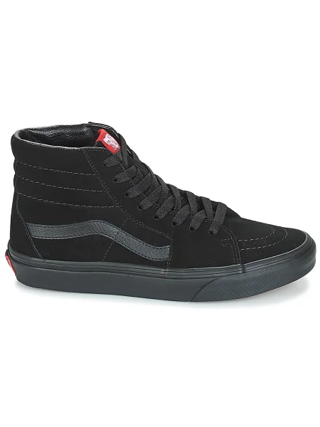 Semišové tenisky Vans čierna
