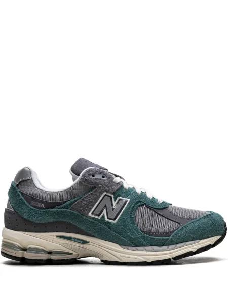 Sneakerși New Balance 574 din piele de căprioară gri