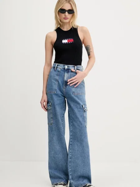 Tommy Jeans jeansy niebieski
