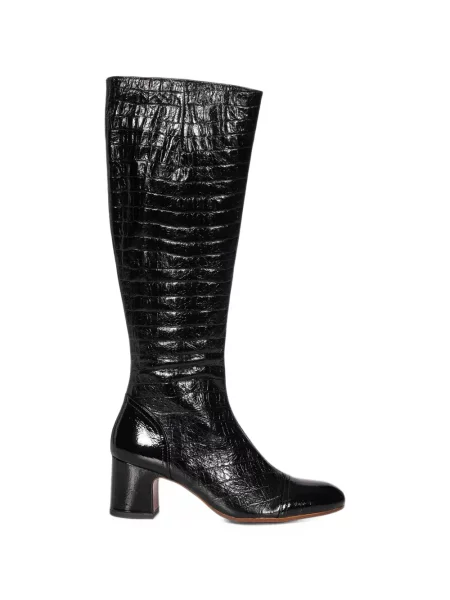 Botine Chie Mihara din piele negru