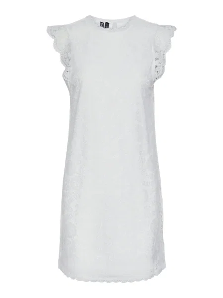 PIECES Rochie OLLINE' alb