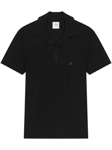 Polo Courreges negru