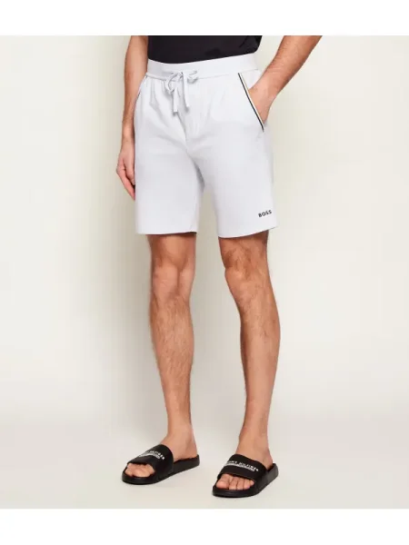BOSS BLACK Pantaloni scurți de pijama Unique negru