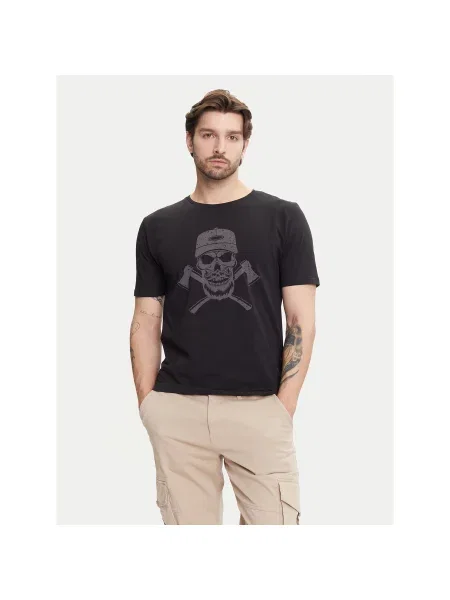 YSABEL MORA Majica Regular Fit črna