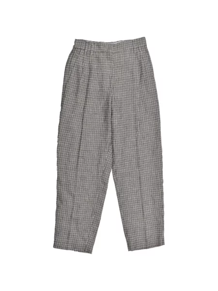 Pantaloni Brunello Cucinelli cu model pepito maro
