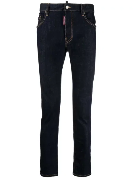 Skinny fit traperice Dsquared2 plava