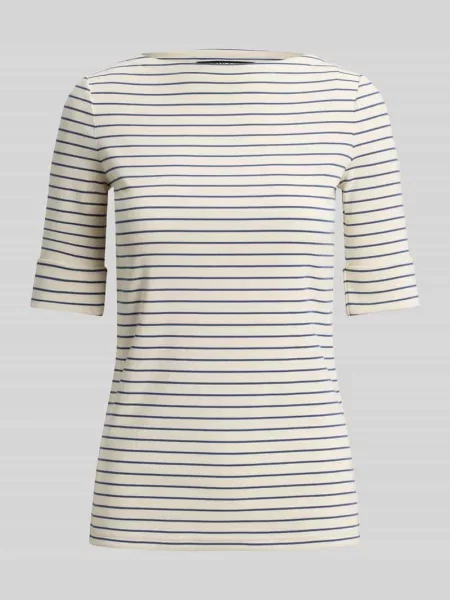 Męski t-shirt o kroju regular fit z mieszanki bawełny Lauren Ralph Lauren