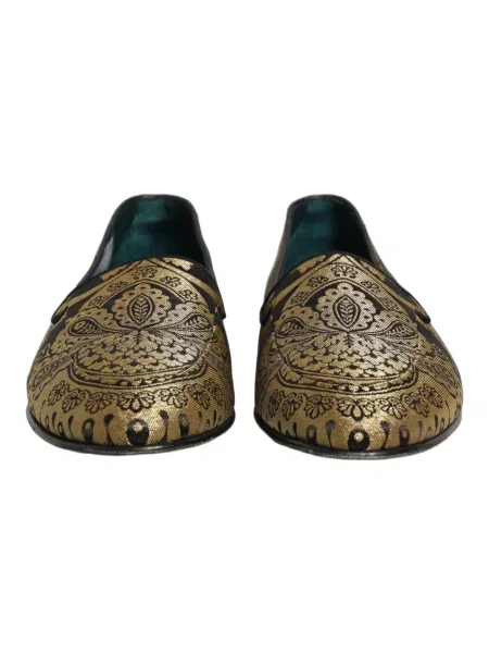 Półbuty Dolce And Gabbana skórzane wsuwane