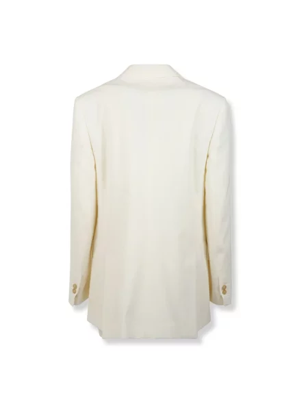Marynarka Mm6 Maison Margiela wełniana biała