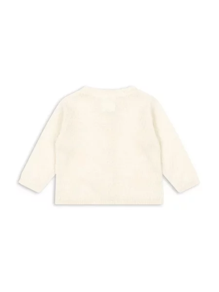 Fanga Fontana Kardigán pre bábätká VENTI POINTELLE CARDIGAN GOTS béžová