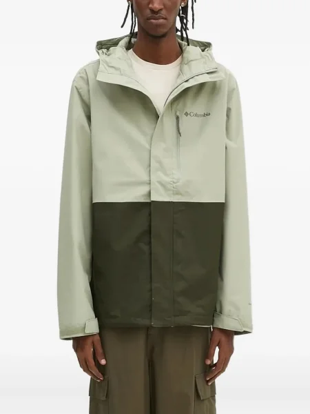 Geacă Columbia cu glugă verde