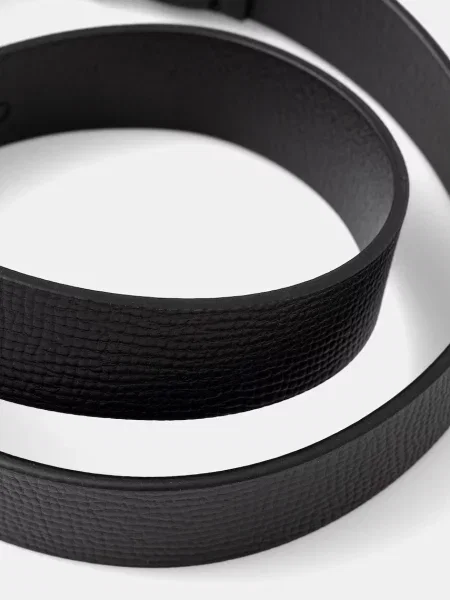 Calvin Klein remen za muškarce kožni crna