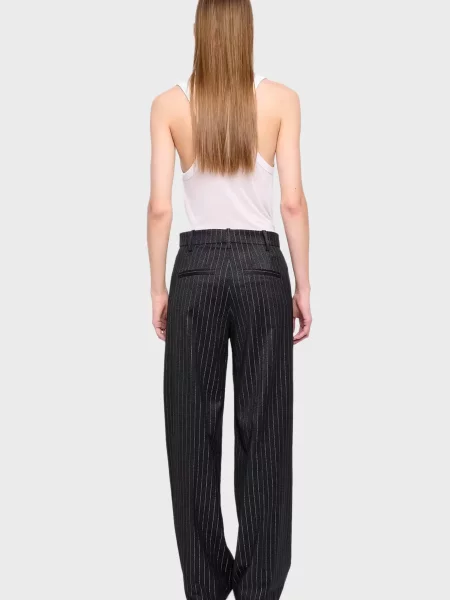 Брюки Zadig&voltaire в полоску серые
