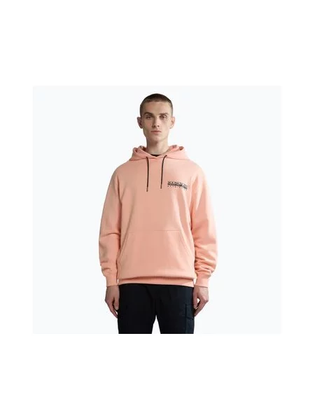 Кофта Napapijri B-Boyd H pink salmon рожевий