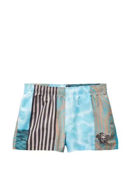 Slip de baie Versace albastru