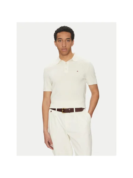 Tommy Hilfiger Pólóing Essential Regular Fit bézs