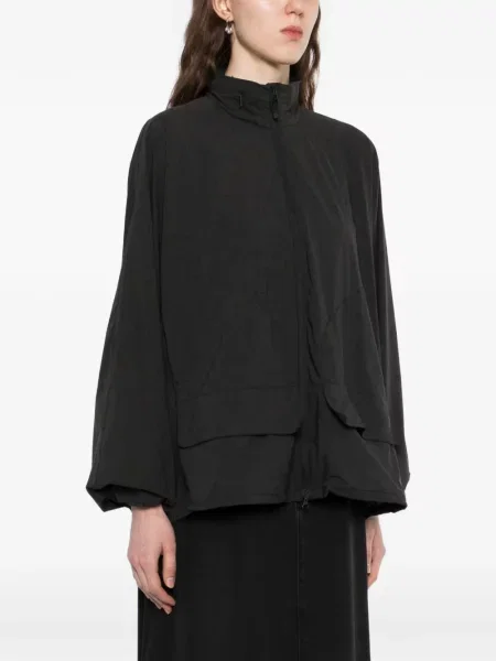 Șnur de strângere geacă Jnby cu model floral cu imagine negru