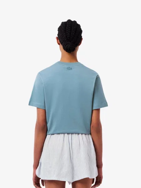 Футболка Lacoste блакитна