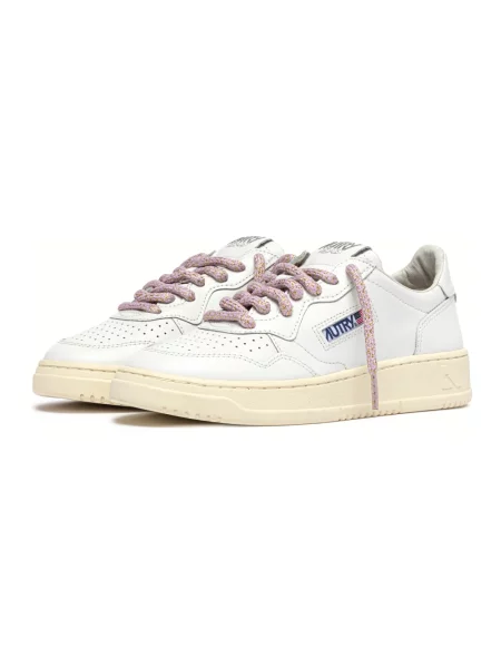 Sneakersy Autry skórzane białe