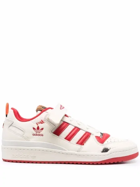 Sneakerși Adidas Forum alb