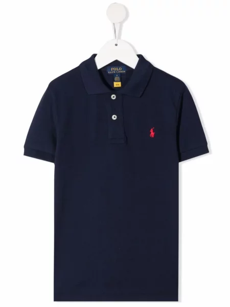 Koszulka polo dziecięca Polo Ralph Lauren niebieska