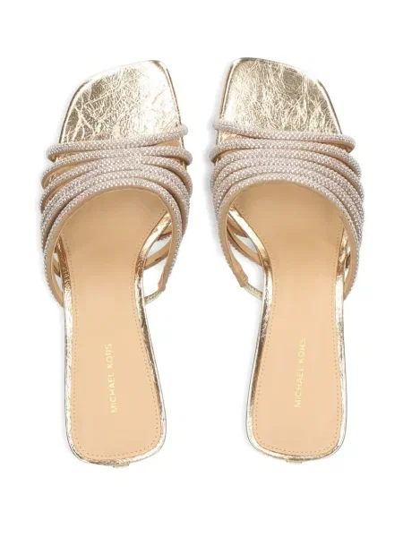 Sandale Michael Michael Kors slingback auriu
