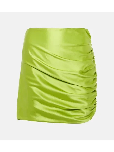 Fustă The Sei din satin verde