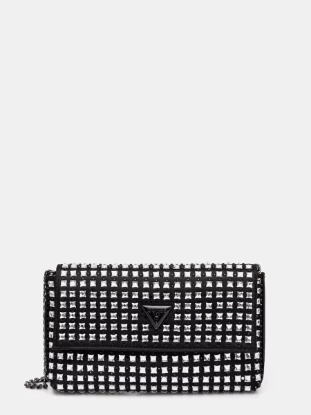 Чанта тип портмоне Guess черно