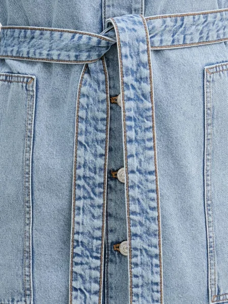 Calvin Klein Jeans рокля от деним синьо
