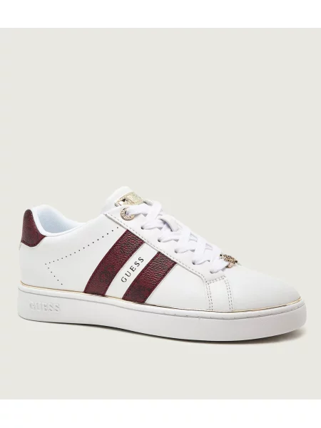 Guess Sneakers Barlie alb