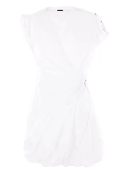 Rochie Pinko de costum alb