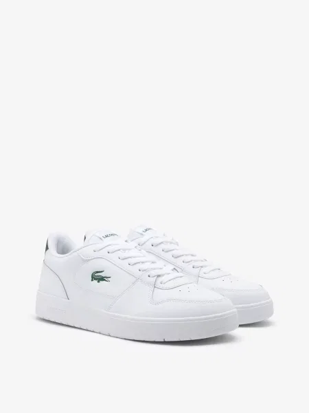 Кожаные кроссовки Lacoste белые