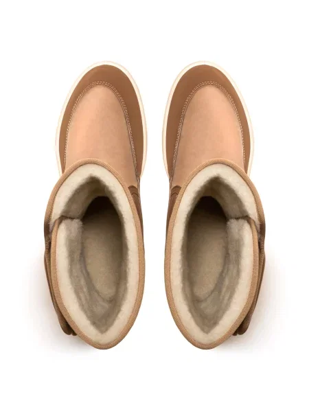 Дутики Oldcom бежевые