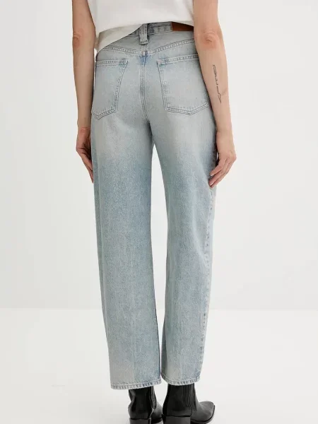 Džíny Tommy Hilfiger high waist modré