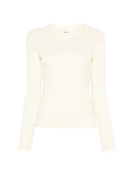 Długa koszulka Nanushka żółta