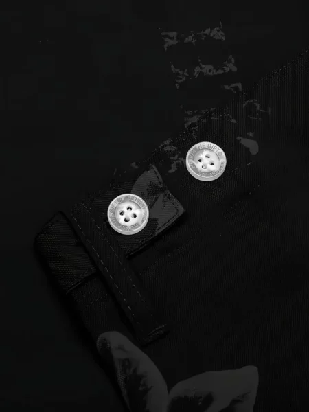 Pantaloni scurți Honor The Gift cu model floral cu imagine negru