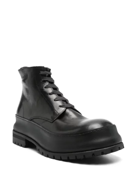 Botine A Diciannoveventitre din piele negru